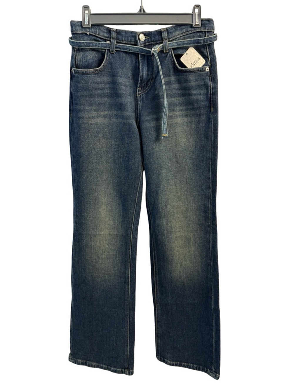 Free People We The Free NWT Sabine Slim Straight Size 27 - Picture 7 of 16